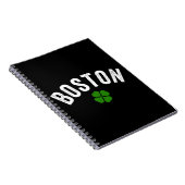 Boston Irish Shamrock Notitieboek (Rechterzijde)
