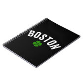 Boston Irish Shamrock Notitieboek (Linkerzijde)