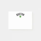 Boston Irish Shamrock Post-it® Notes (Voorkant)