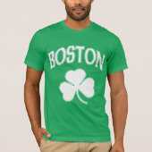Boston Irish Shamrock T-shirt (Voorkant)