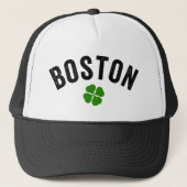 Boston Irish Shamrock Trucker Pet (Voorkant)