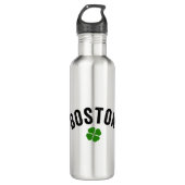 Boston Irish Shamrock Waterfles (Voorkant)