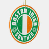 Boston Irish Southie Decoration Keramisch Ornament (Rechts)