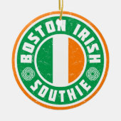 Boston Irish Southie Decoration Keramisch Ornament (Voorkant)
