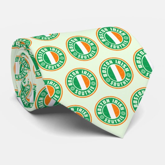 Boston Irish Southie Stropdas (Opgerold)