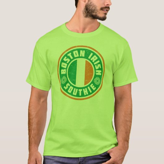Boston Irish Southie T-shirt (Voorkant)