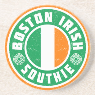 Boston Irish Southie Zandsteen Onderzetter