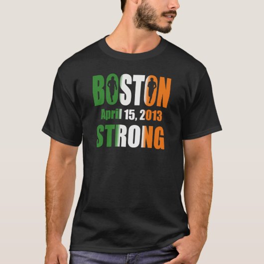 Boston Irish Strong T-shirt (Voorkant)