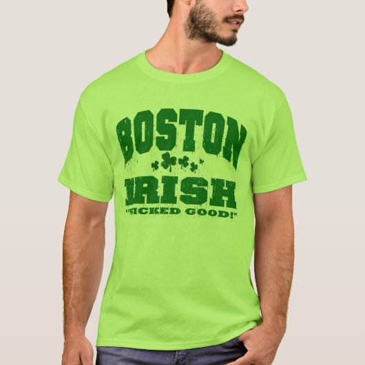 BOSTON IRISH T-SHIRT (Voorkant)