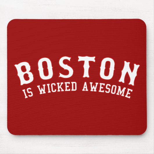 Boston is Geweldige van het schuitje Muismat (Voorkant)