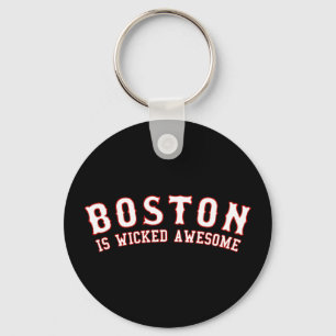Boston is Geweldige van het schuitje Sleutelhanger