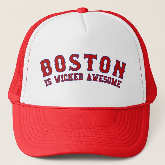 Boston is Geweldige van het schuitje Trucker Pet (Voorkant)