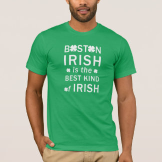 Boston is het beste Iers T-shirt