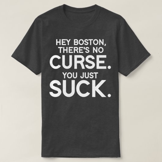 Boston is klote t-shirt (Design voorkant)