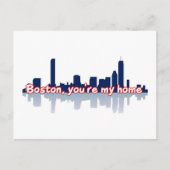 Boston Je bent mijn thuis Briefkaart (Voorkant)