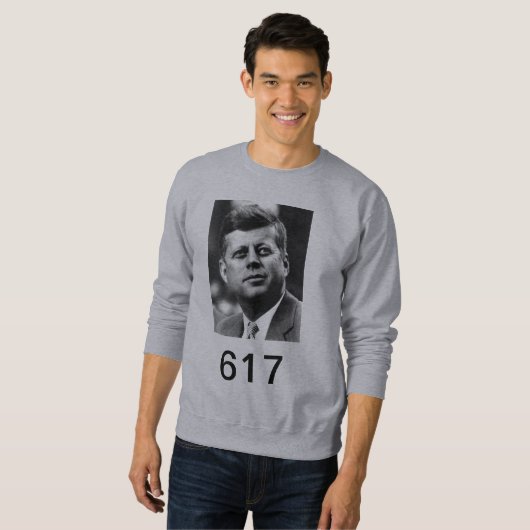 Boston JFK Sweatshirt (Voorkant volledig)