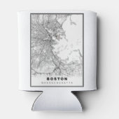 Boston Kaart Blikjeskoeler (Achterkant)