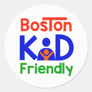Boston Kind Vriendelijke stickers