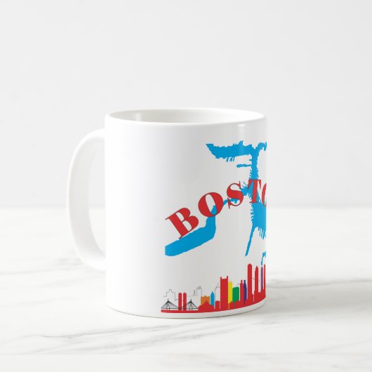 Boston Koffiemok (Voorkant links)