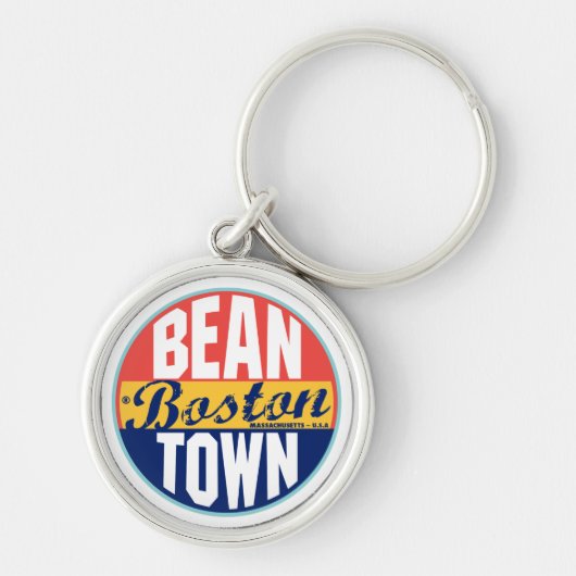 Boston  Label Sleutelhanger (Voorkant)