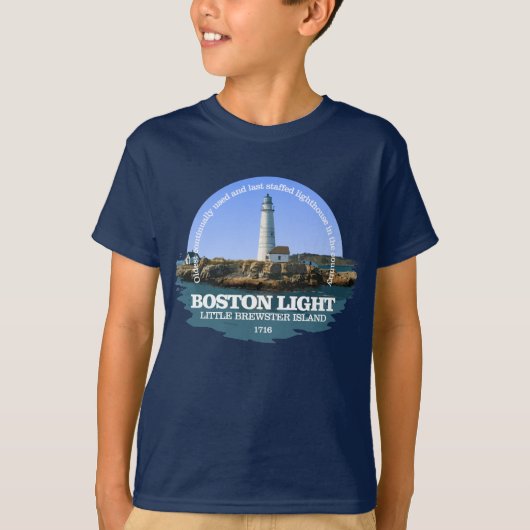 Boston Light T-shirt (Voorkant)