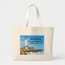 Boston Lighthouse, Massachusetts Canvas tas