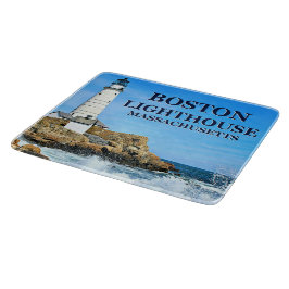 Boston Lighthouse, Massachusetts Cutting Board Snijplank