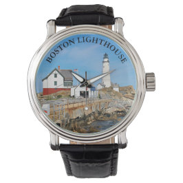 Boston Lighthouse, Massachusetts eWatch Horloge