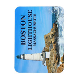 Boston Lighthouse, Massachusetts Flex Magnet Magneet