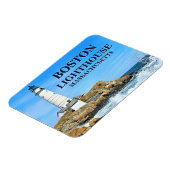 Boston Lighthouse, Massachusetts Flex Magnet Magneet (Linkerzijde)
