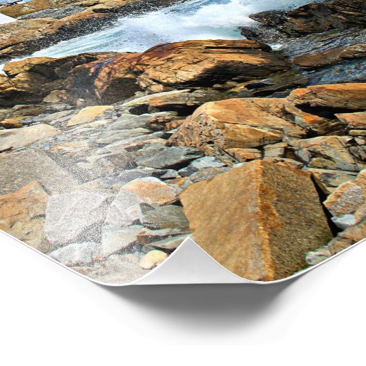 Boston Lighthouse, Massachusetts Foto Afdruk (Hoek)