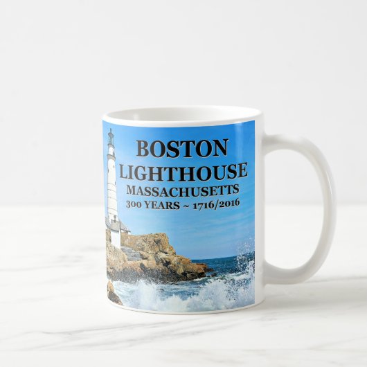 Boston Lighthouse, Massachusetts Koffiemok (Rechts)