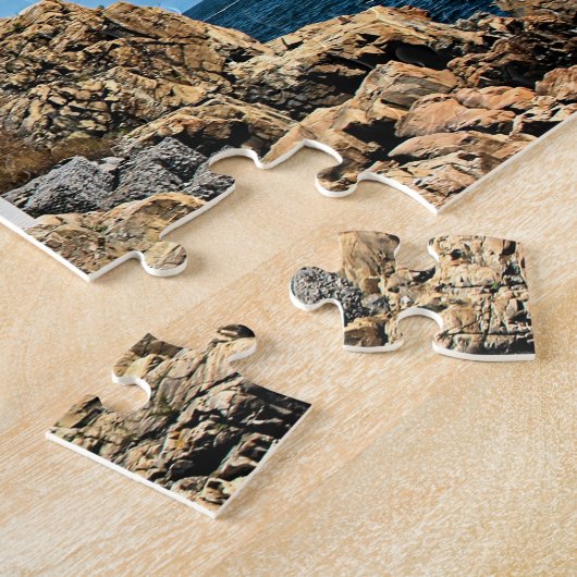 Boston Lighthouse, Massachusetts Legpuzzel (Zijkant)