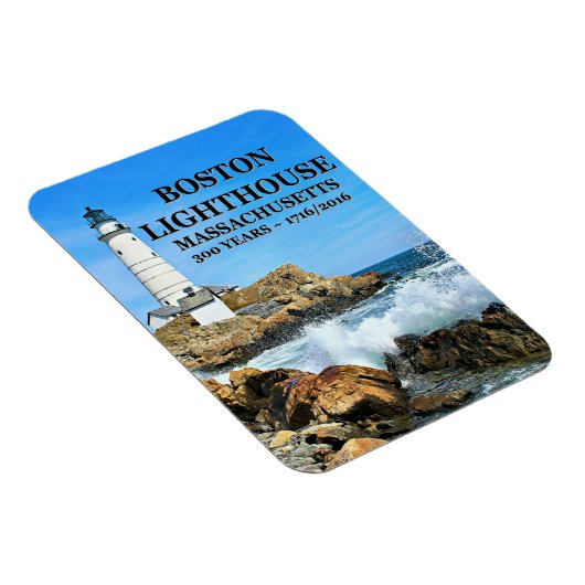 Boston Lighthouse, Massachusetts Magneet (Rechterzijde)