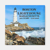 Boston Lighthouse, Massachusetts Magneet (Voorkant)
