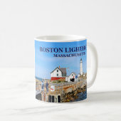 Boston Lighthouse, Massachusetts Mok (Voorkant rechts)
