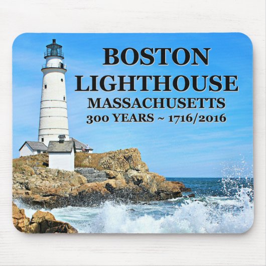 Boston Lighthouse, Massachusetts Muismat (Voorkant)