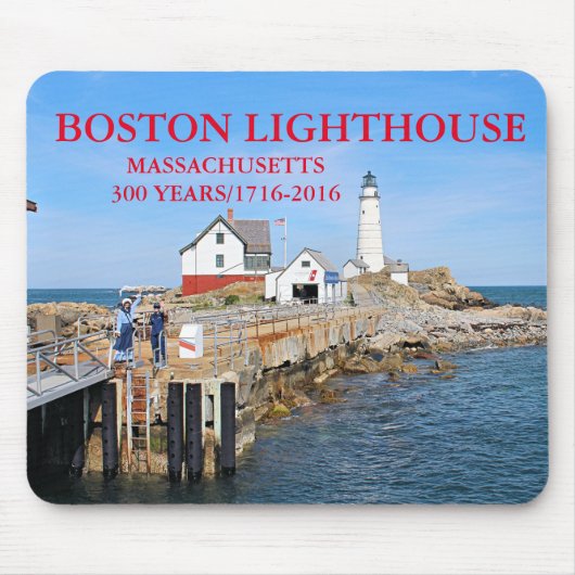 Boston Lighthouse, Massachusetts Muismat (Voorkant)