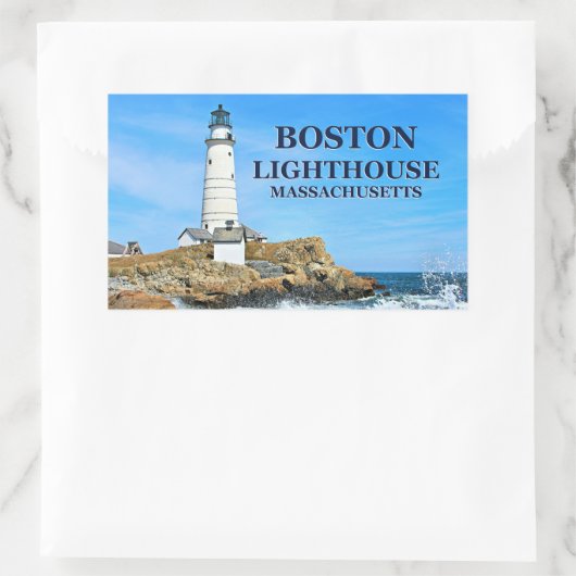 Boston Lighthouse, Massachusetts Stickers (Tas)
