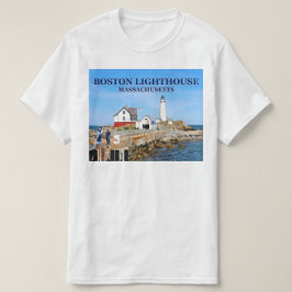 Boston Lighthouse, Massachusetts T-shirt