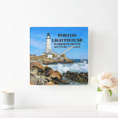 Boston Lighthouse, Massachusetts Vierkante Klok (Huis)
