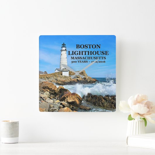 Boston Lighthouse, Massachusetts Vierkante Klok (Huis)