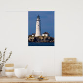 Boston Lighthouse Poster (Keuken)