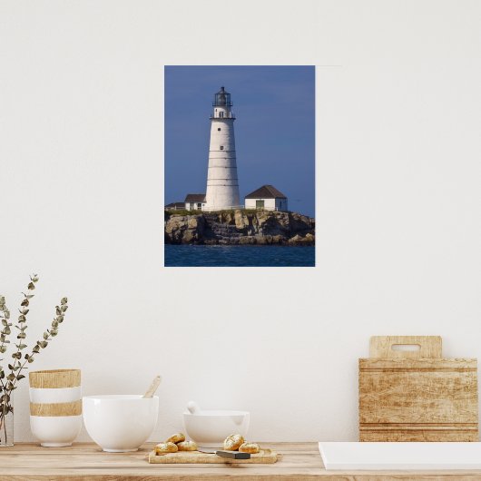 Boston Lighthouse Poster (Keuken)