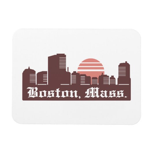 Boston Linesky Magneet (Horizontaal)