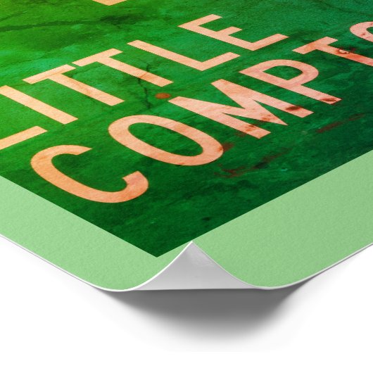 Boston, Little Compton, RI Sign Poster (Hoek)