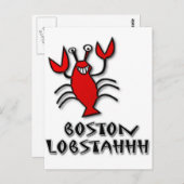 Boston Lobsta hhh Briefkaart (Voorkant / Achterkant)