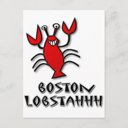 Boston Lobsta hhh Briefkaart (Voorkant)