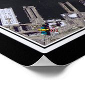 Boston Logan Intl Airport Satellite Map Poster (Hoek)