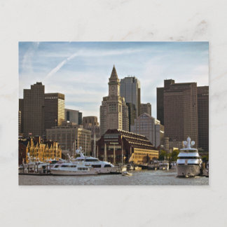 Boston Long Wharf Briefkaart